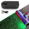 USB Charging Vacuum Cleaner Green Light Clean Up Hidden Dust LED Laser Lamp Dust Display Lamp