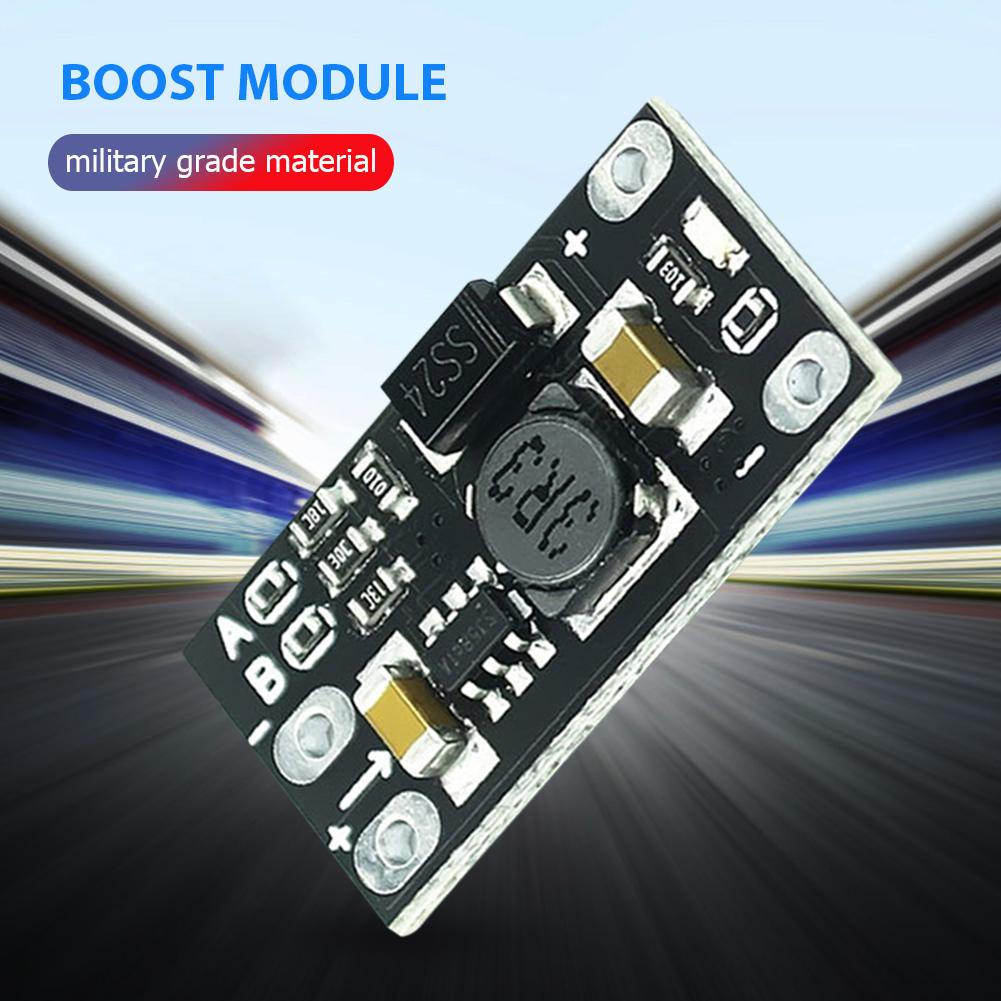 1PC multifunkční mini DC-DC Boost Modul Zvýšení podpory LED indikátoru na desce Výstup 5V 8V 9V 12V Boost modul lithiové baterie