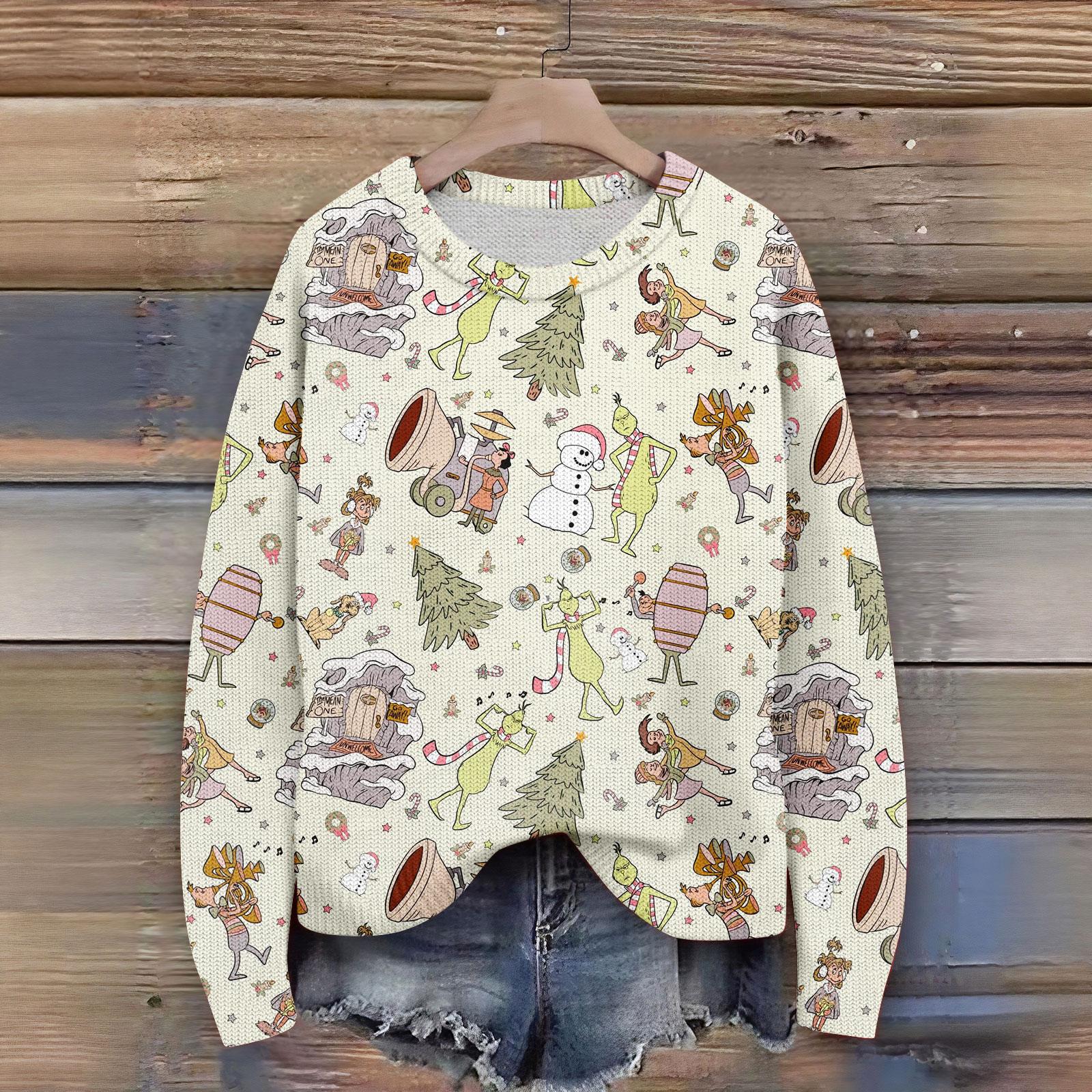 

Женский модный повседневный пуловер с длинным рукавом и вырезом горловины L