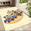 Minions Banana Adventure Carpet Rug Soft Washable Antislip Home Living Room Sofa Mats Personalized Christmas Rug