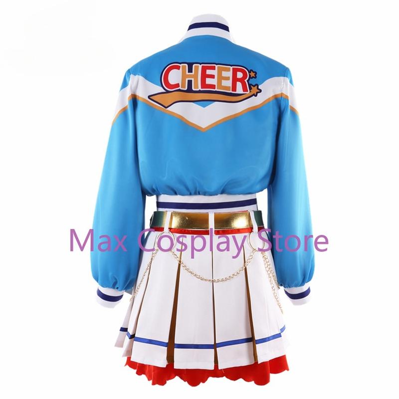 Max Cos Uma Musume Pretty Derby Cheerleading Nice Nature Cosplay Costume Halloween Comic Con Outfits
