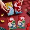 2026 Chinese New Year Creative Hot Stamped Red Envelopes - Festive Spring Lai See with Abundant Yearly Blessings
