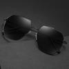 Sunglasses Hong Kong Style Retro Men'S Polarized Glasses Cool Tide Anti-Ultraviolet Driving Sunshade Sunglasses Men