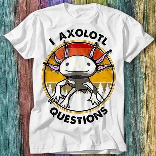 

Я Аксолотль Вопросы Аксолотль Саламандра Геймер Футболка Топ Футболка 240 XL