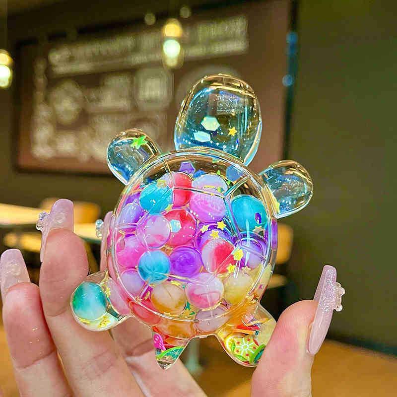 Luminous Colorful Diy Sparkling Creative Jewelry Quicksand Large Ornaments Desktop Car Ornaments