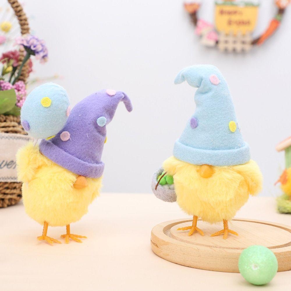 

Cloth Egg Chicken Doll Chick Colorful Egg New Nerdy Easter Egg Easter синій