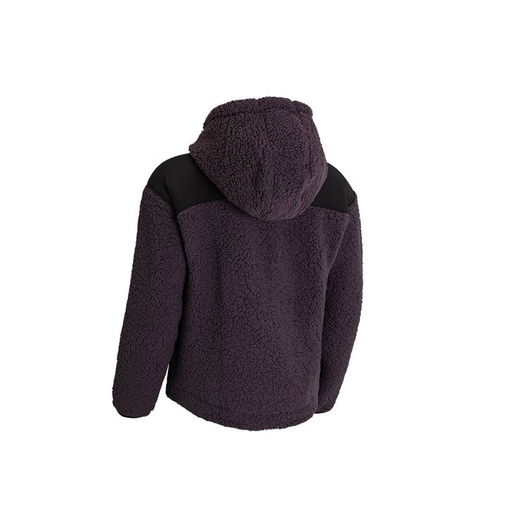 Under Armour Micro Fleece Warm Hooded Sports Sweatshirt Women sweatshirt Purple 1366952-590