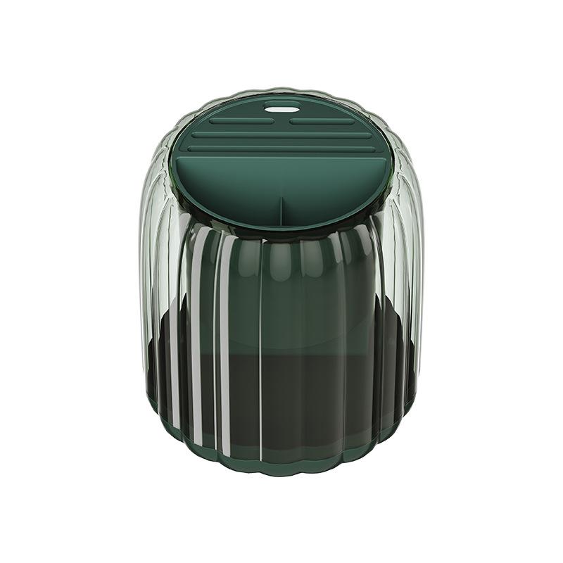 

Зберігання для домашньої кухні Обертання на 360° Тримач для ножів Підставка Багатофункціональний ящик для зберігання столових приладів Стійкі до масла кухонні інструменти