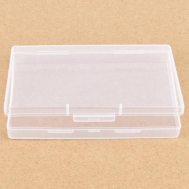 Plastic Box Transparent Jewelry Organizer Sample Box Small Tool Storage Box Nail Enhancement Tool Box Mobile Phone Repair Case