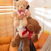 35/45/55cm Cute Teddy Bear Plush Toy Cartoon Stuffed Animals Bears with Bow Plushies Doll Kawaii Soft Kids Toys Girls Room Decor
