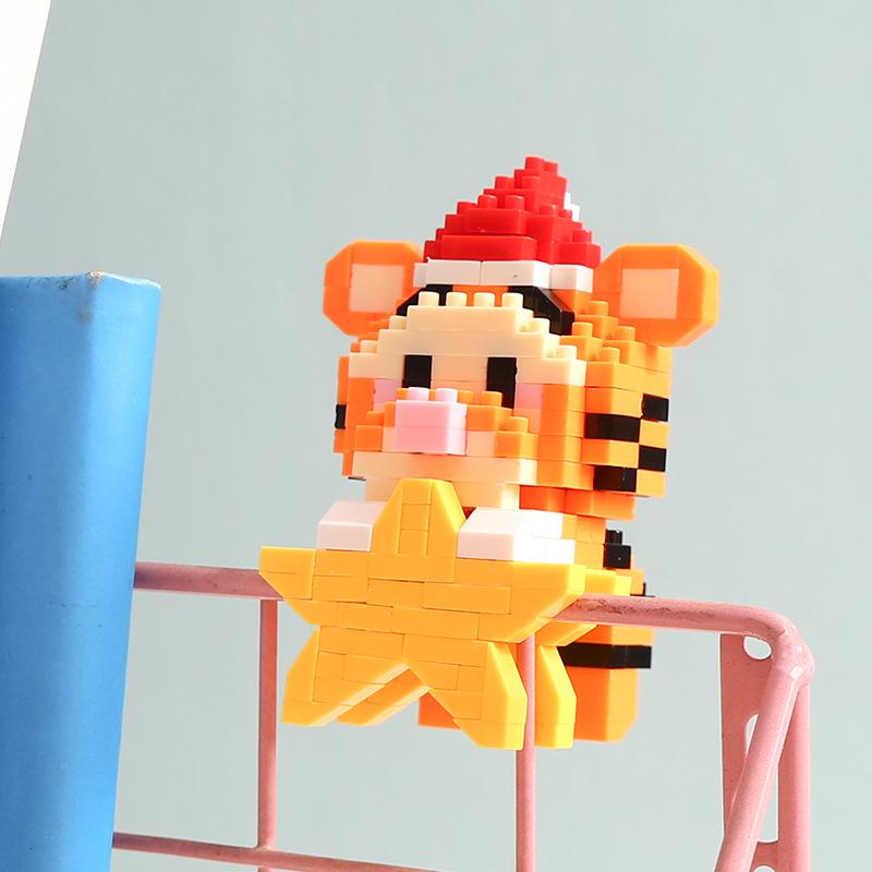LEGO-Compatible Mini Building Blocks: Cartoon Figurines & Educational Toys