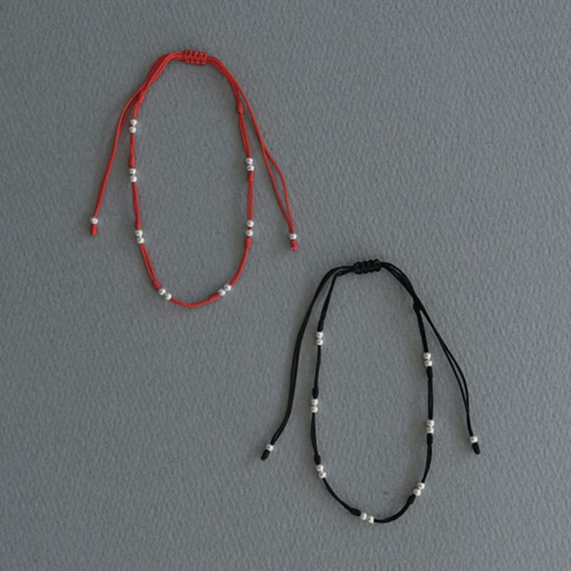 modernlike silver 925 tutu sparkle anklet