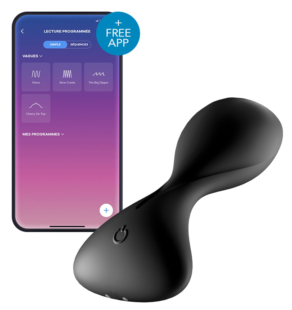 Plug vibrant connecté Trendsetter Satisfyer 7 x 3.5cm - Satisfyer - Soldes 2015