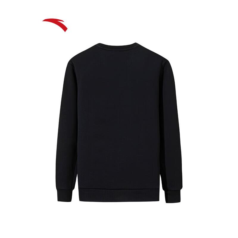 Anta Men's Warm Fleece Printed Training Sweatshirt