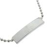 Ball Chain Necklace Choker Silver925 11.6g Unisex Used