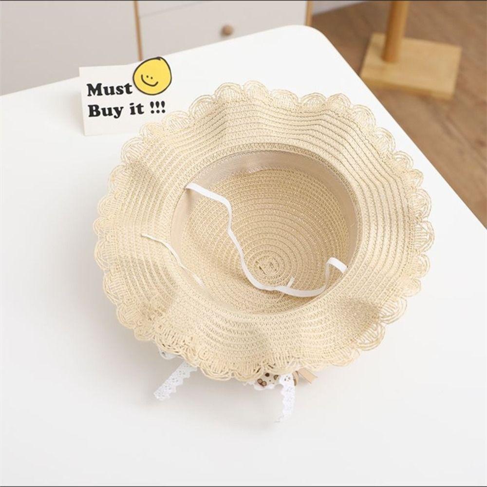 Multiple Colors Girls Sun Hat 2-8 Years Straw Hat Fashion Children Sun Hat Beach