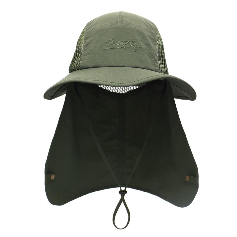 Junbie Outdoor Breathable Sun Hat with Neck Protection