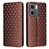 For Oppo A5x 5G/4G Case Wallet Rhombus Imprinted Leather Phone Cover