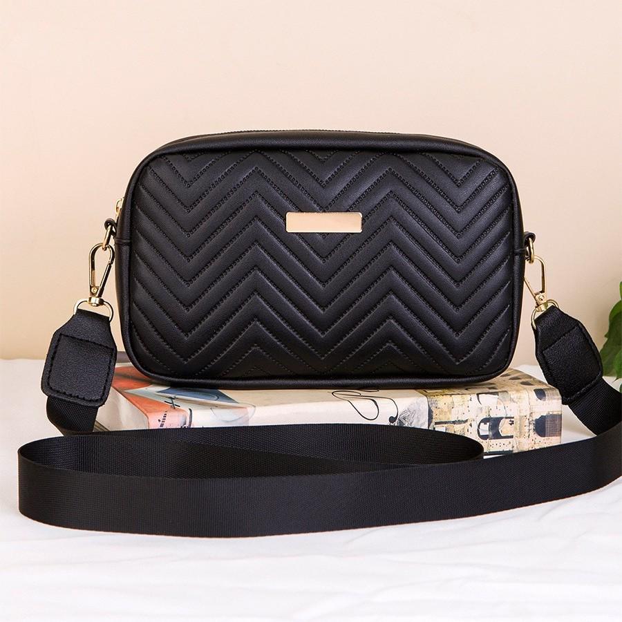 2024 Trendy Solid Color Embossed Sequin Shoulder Crossbody Bag for Women