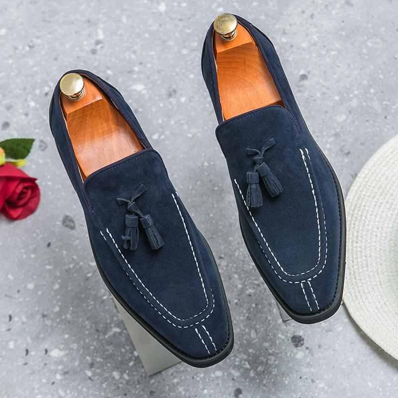 Fashion New Business Oxford British Men's Purple Tassel Style Oxford Shoes Moccasins Wedding Prom Homecoming Party Footwear Zapatos Homb
