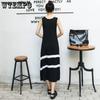 Women's Long Dress Sleeveless Big Skirt Hem Dress Summer Undershirt Long Dress Large Size Temperament Loose Women's Clothing