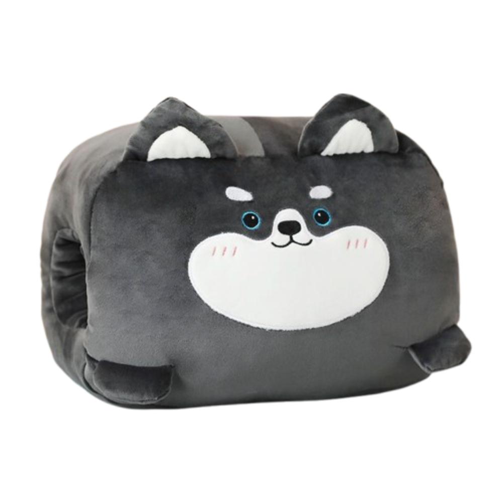 

Plush Toy Hand Warmer Plush Pillow Keep Warm Pillow Stuffed Toy Office Nap Pillow Female Gift Husky