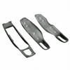 3Pcs Carbon Fiber Remote Key Cover Case For Porsche Panamera Cayenne Macan