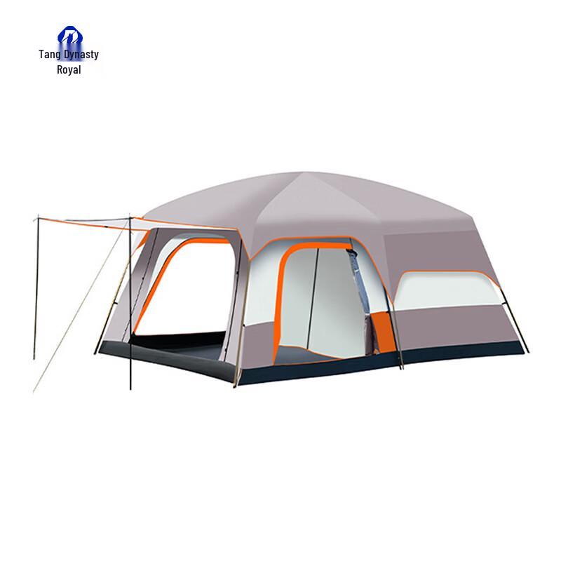 Large Outdoor Camping Tent with Sunshade
