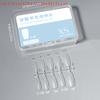 100Pcs Full Cover Clear Press-On Matte Nail Tips Single Size for Nail Extension Art Salon Use