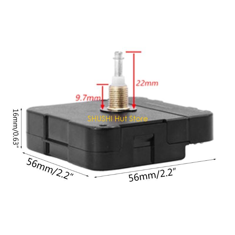 High Torque Silent Large Clock Movement Mechanism with Clock Hands Repair Parts DIY D57B