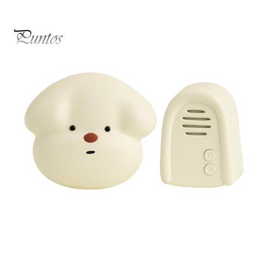 

Бездротовий дверний дзвінок із приймачем Цуценя з мультфільмом 50 м. Регульована гучність на великі відстані Дверний дзвінок для привітання Дверний дзвінок для домашнього офісу з автономним живленням