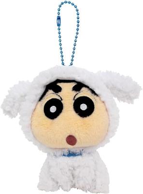 T'S FACTORY Crayon Shin-chan Plüschmaskottchen Shiro Shin-chan