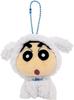 Tees Factory Plyšová maskotka Crayon Shin-chan Shiro Shin-chan KS-5546433SS