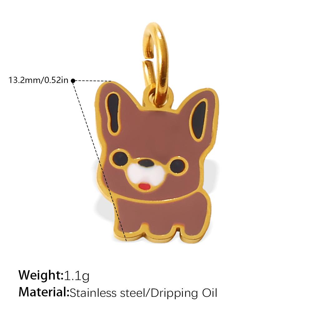 Yori Cute Animal Pendant Charms Adorable Cat Dog Paw Print Designs DIY Jewelry Accessories Making 2026 New