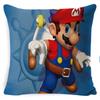 Super Bros Mario Pillow Cover Car Home Living Room Sofa Bedroom Cover Cushion