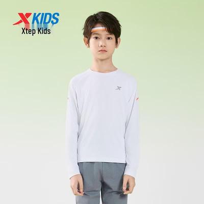 Kids' Casual Round Neck Polyester T-Shirt