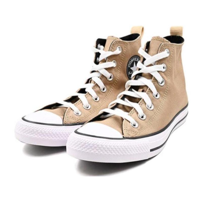 Converse Chuck Taylor All Star Comfortable and Casual Breathable High Top Espadrilles Unisex Brown