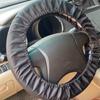 Universal Sunscreen Steering Wheel Cover - Waterproof Cloth All-Season Car Handle Protector for Driving Maintenance