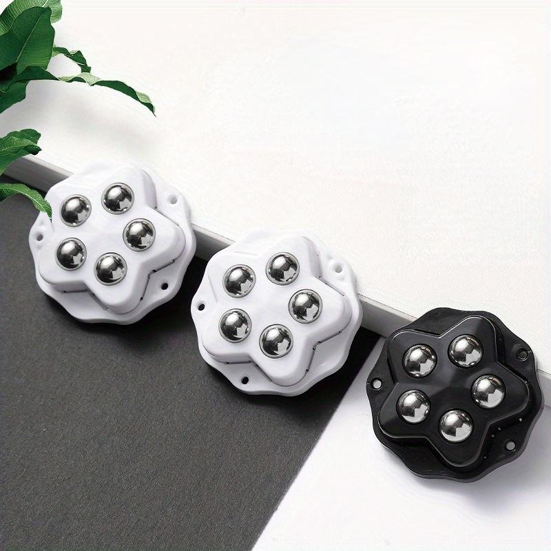 Coffee Table Furniture No Need To Drill Holes Adhesive Mobile Push Furniture Wheels Adhesive Universal Casters Adhesive