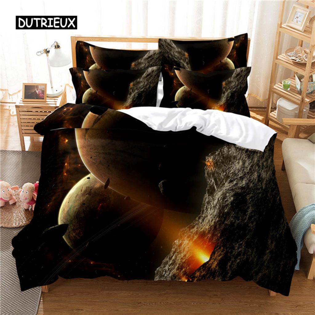 Earth Bedding Set Duvet Cover Set 3d Bedding Digital Printing Bed Linen Queen Size Bedding Set Fashion Design