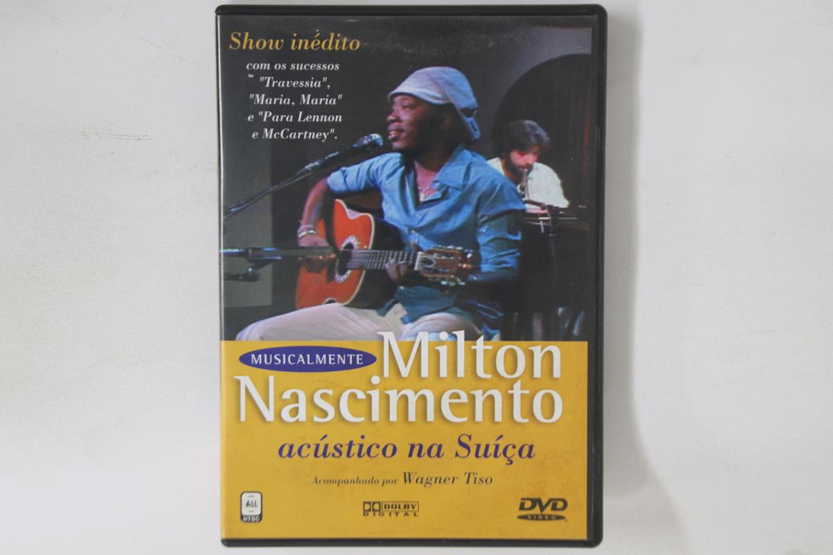 

DVD MILTON NASCIMENTO - Acustico Na Suica DVDS001 TELEVISIONE SVI Brazil Latin Used
