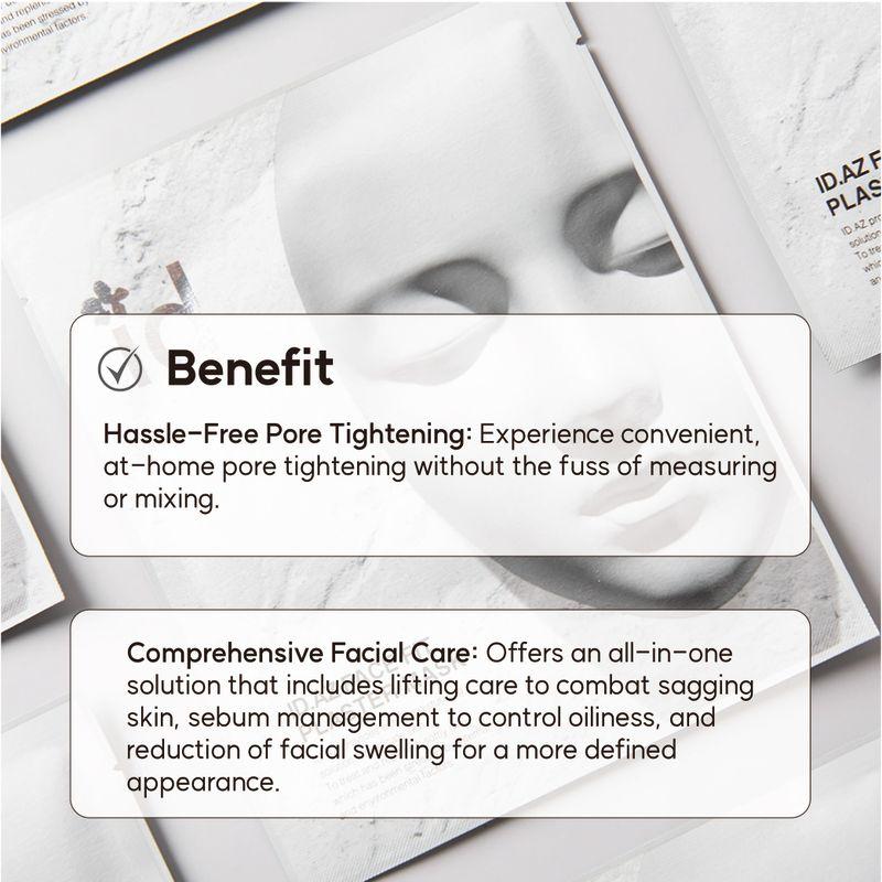 [ID Placosmetics] Maska w plastrach Face Fit 20g (4 szt)