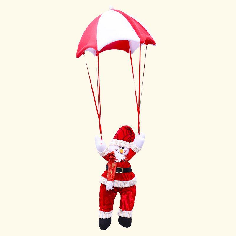 

Клаус Снеговик Санта Рождество Дом Потолочное Украшение Парашют Кукла Игрушка Подвесная Snowman Red