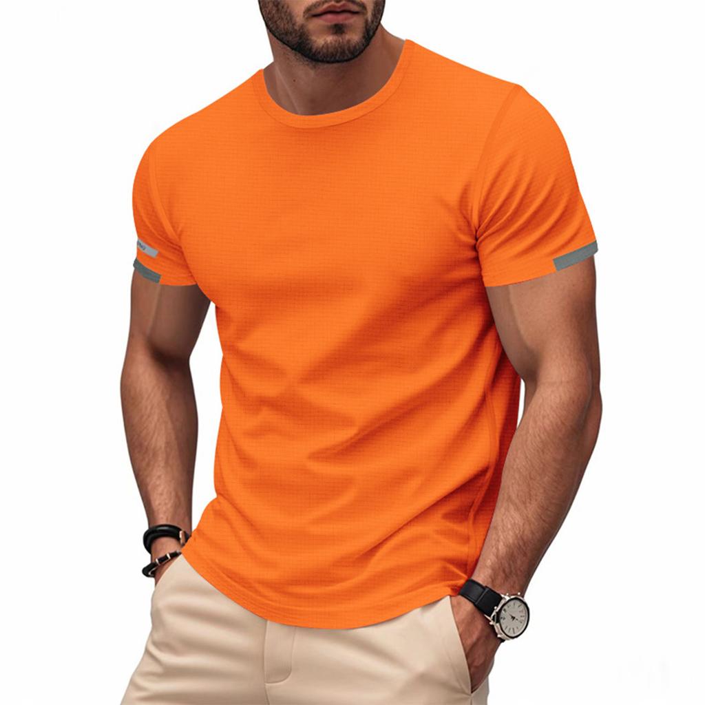 Top da uomo casual a maniche corte largo casual alla moda per le vacanze