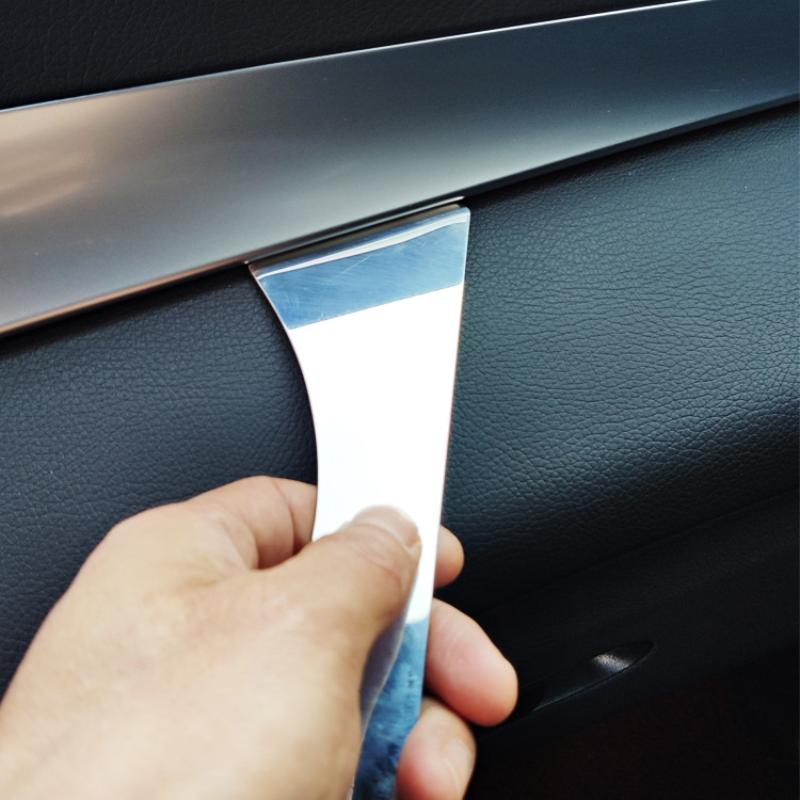 Stainless Steel Scraper Ultra Sharp Scrapers Remove Residue From Steel, Aluminum And More Ends Offer Extra Leverage