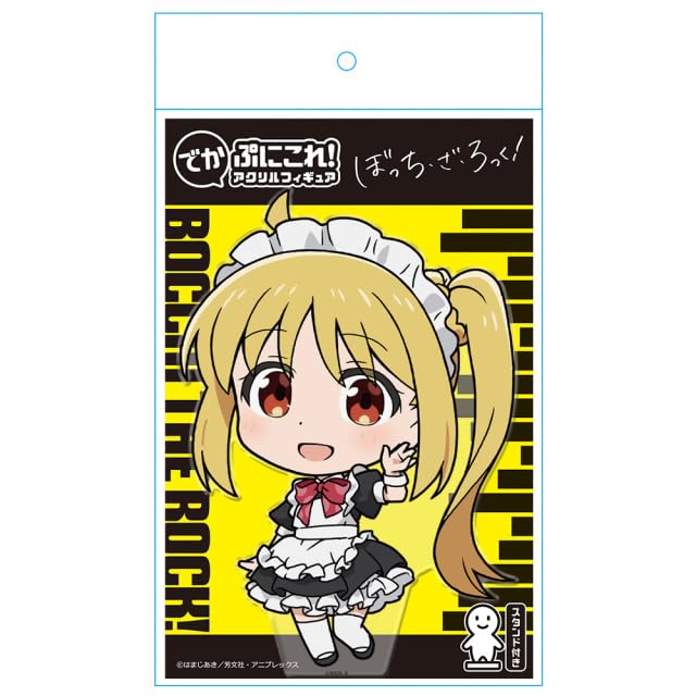 Anime "Bocchi the Rock!" Decapunikore! Acrylic Figure Ijichi Nika Maid Outfit Ver.