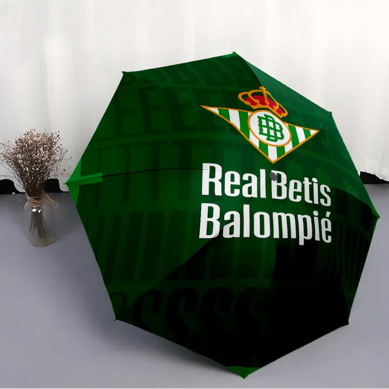 Printed Football Club Logo Printed Folding Umbrella,Outdoor,Leisure,And Travel Umbrella,Durable Umbrella Fabric,Birthday And Holiday Gift