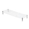 AEE4-3Piece Ladder Acrylic Cupcake Display Stand Hand Puppet Jewelry Display Stand Transparent Cosmetic Display Stand Transparen