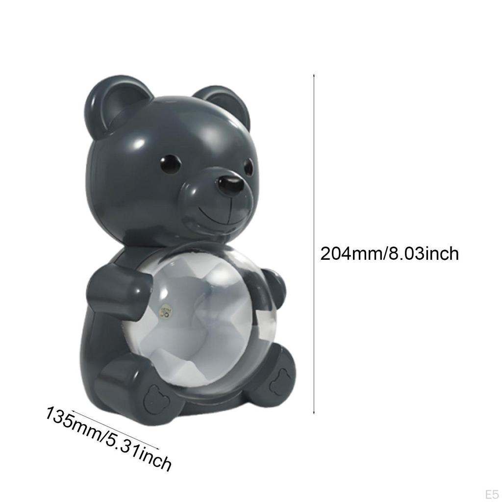 Automatic Watch Winder Accessories Holder Storage Organizer Portable Bear Shaped Sturdy for Man and