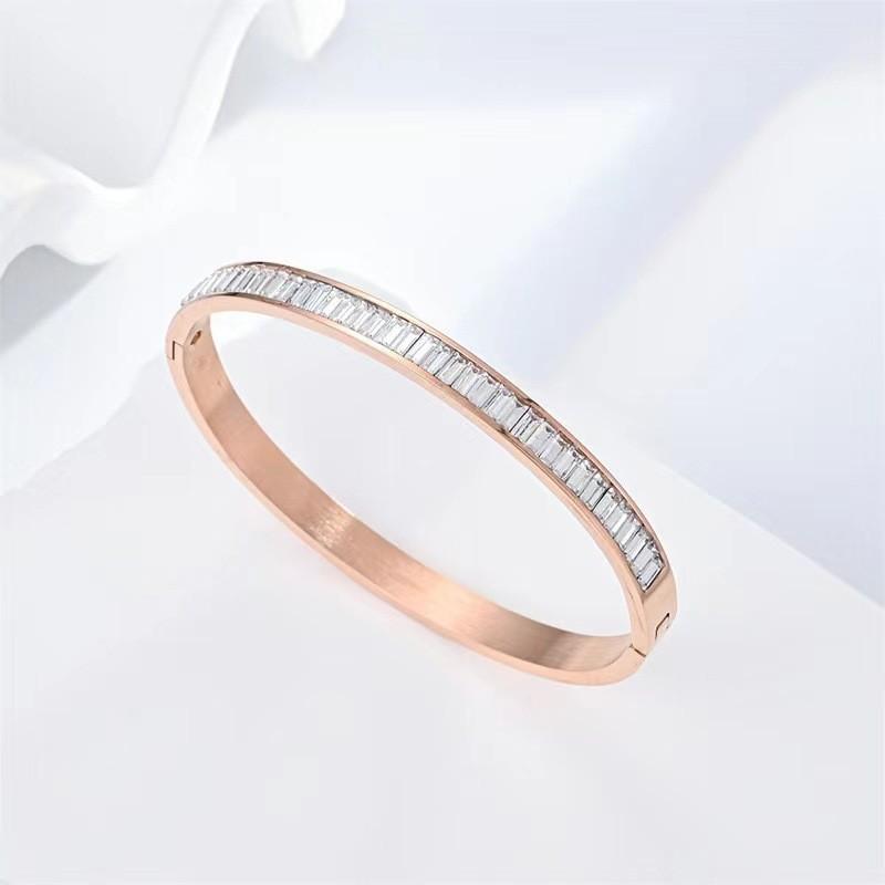 Bracelet Girls Niche Titanium Steel Jewelry Premium Sense Ins Wind Nail Opening Jewelry